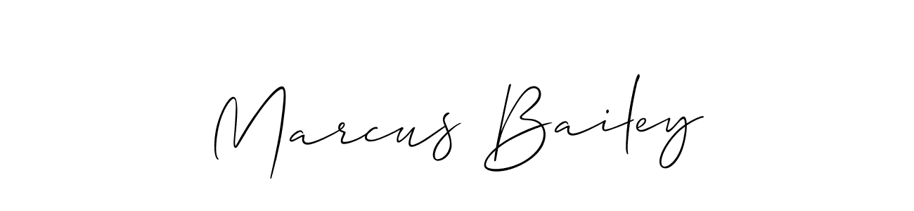 Also we have Marcus Bailey name is the best signature style. Create professional handwritten signature collection using Allison_Script autograph style. Marcus Bailey signature style 2 images and pictures png