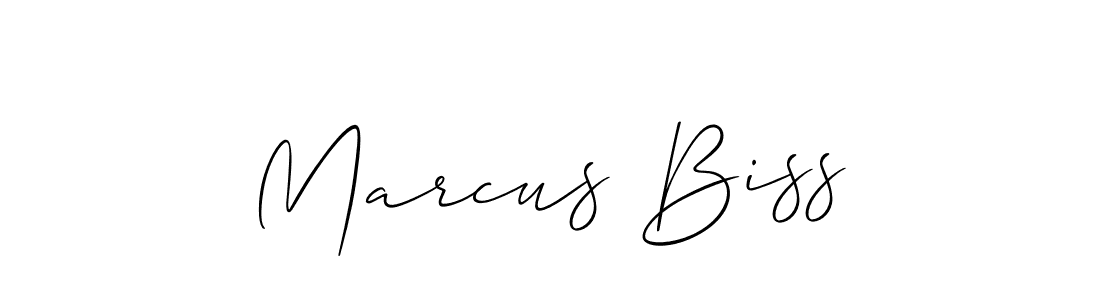 Allison_Script is a professional signature style that is perfect for those who want to add a touch of class to their signature. It is also a great choice for those who want to make their signature more unique. Get Marcus Biss name to fancy signature for free. Marcus Biss signature style 2 images and pictures png