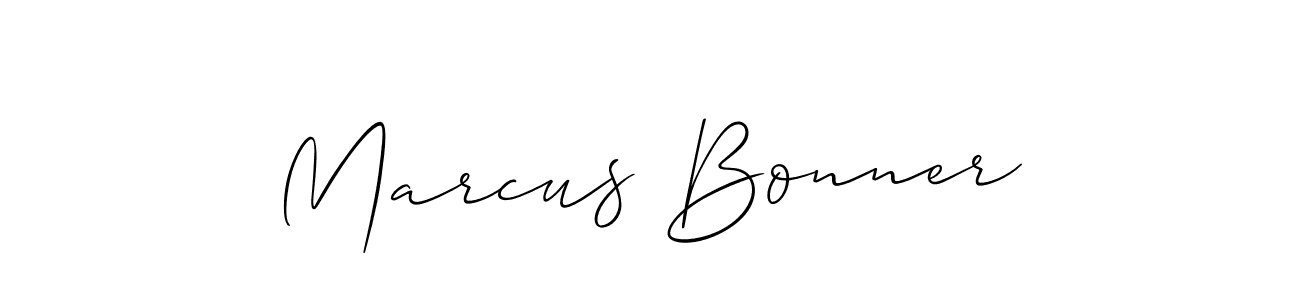 Make a short Marcus Bonner signature style. Manage your documents anywhere anytime using Allison_Script. Create and add eSignatures, submit forms, share and send files easily. Marcus Bonner signature style 2 images and pictures png