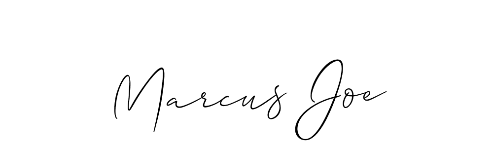 Best and Professional Signature Style for Marcus Joe. Allison_Script Best Signature Style Collection. Marcus Joe signature style 2 images and pictures png