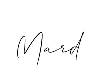 How to make Mard name signature. Use Allison_Script style for creating short signs online. This is the latest handwritten sign. Mard signature style 2 images and pictures png