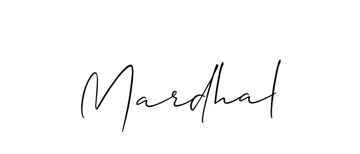 Also You can easily find your signature by using the search form. We will create Mardhal name handwritten signature images for you free of cost using Allison_Script sign style. Mardhal signature style 2 images and pictures png