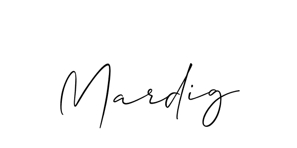 Once you've used our free online signature maker to create your best signature Allison_Script style, it's time to enjoy all of the benefits that Mardig name signing documents. Mardig signature style 2 images and pictures png