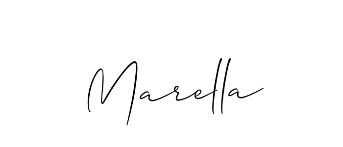 Make a short Marella signature style. Manage your documents anywhere anytime using Allison_Script. Create and add eSignatures, submit forms, share and send files easily. Marella signature style 2 images and pictures png