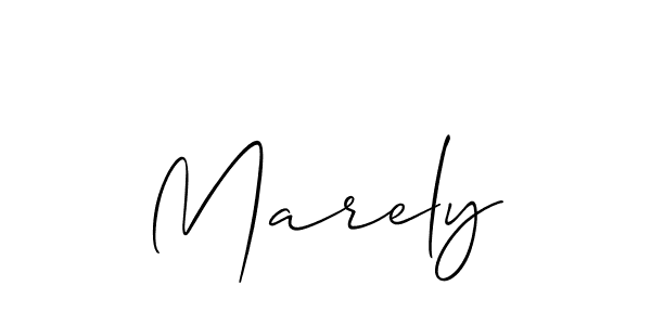 Make a short Marely signature style. Manage your documents anywhere anytime using Allison_Script. Create and add eSignatures, submit forms, share and send files easily. Marely signature style 2 images and pictures png