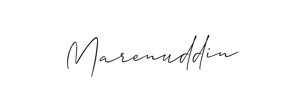 Check out images of Autograph of Marenuddin name. Actor Marenuddin Signature Style. Allison_Script is a professional sign style online. Marenuddin signature style 2 images and pictures png
