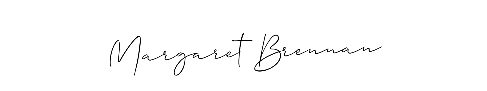 Make a beautiful signature design for name Margaret Brennan. Use this online signature maker to create a handwritten signature for free. Margaret Brennan signature style 2 images and pictures png