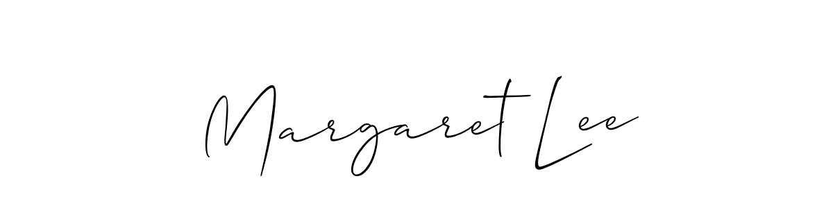Check out images of Autograph of Margaret Lee name. Actor Margaret Lee Signature Style. Allison_Script is a professional sign style online. Margaret Lee signature style 2 images and pictures png