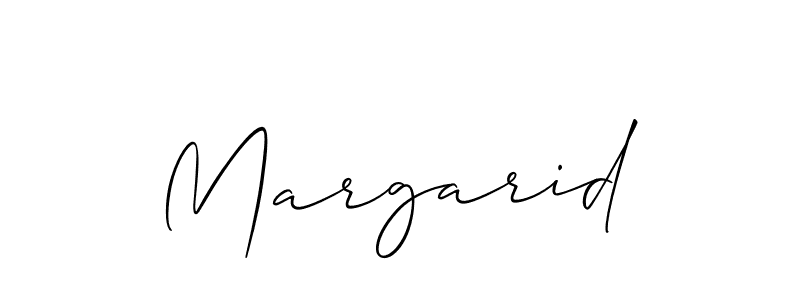 Also You can easily find your signature by using the search form. We will create Margarid name handwritten signature images for you free of cost using Allison_Script sign style. Margarid signature style 2 images and pictures png