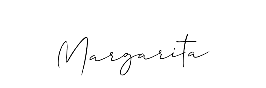 How to make Margarita name signature. Use Allison_Script style for creating short signs online. This is the latest handwritten sign. Margarita signature style 2 images and pictures png