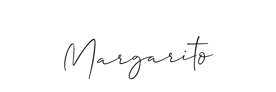 Similarly Allison_Script is the best handwritten signature design. Signature creator online .You can use it as an online autograph creator for name Margarito. Margarito signature style 2 images and pictures png