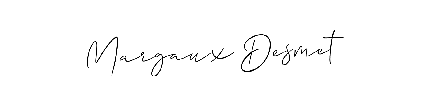 Design your own signature with our free online signature maker. With this signature software, you can create a handwritten (Allison_Script) signature for name Margaux Desmet. Margaux Desmet signature style 2 images and pictures png