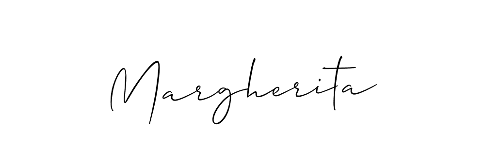 Make a short Margherita signature style. Manage your documents anywhere anytime using Allison_Script. Create and add eSignatures, submit forms, share and send files easily. Margherita signature style 2 images and pictures png