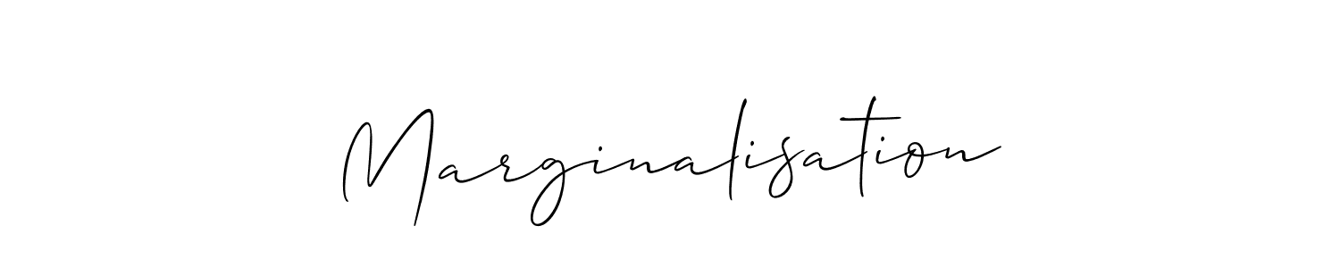It looks lik you need a new signature style for name Marginalisation. Design unique handwritten (Allison_Script) signature with our free signature maker in just a few clicks. Marginalisation signature style 2 images and pictures png
