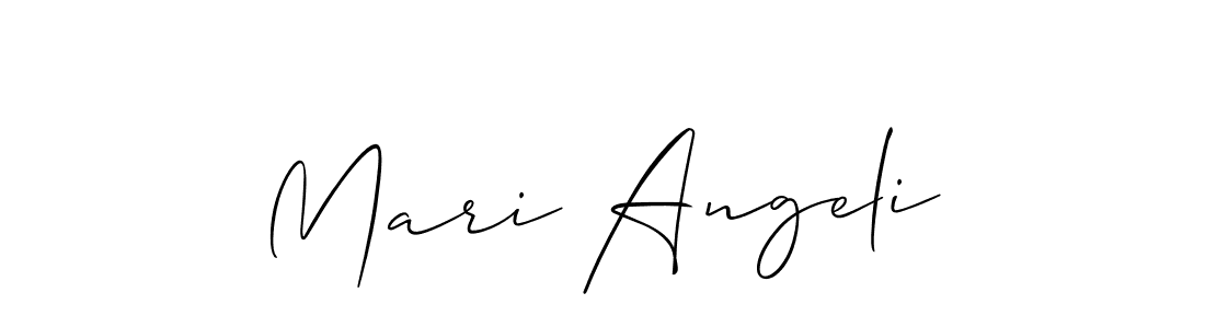 Here are the top 10 professional signature styles for the name Mari Angeli. These are the best autograph styles you can use for your name. Mari Angeli signature style 2 images and pictures png