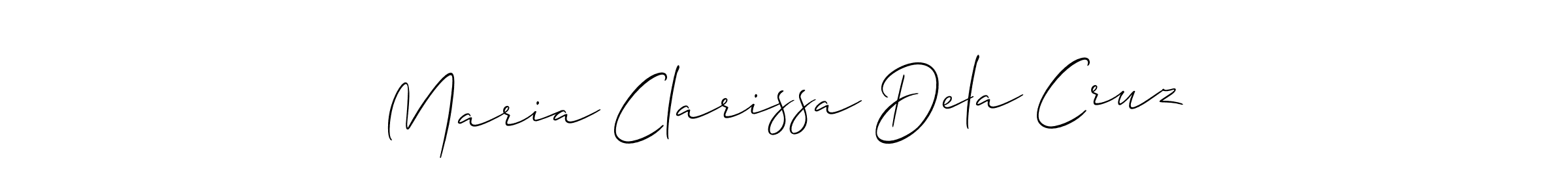 Best and Professional Signature Style for Maria Clarissa Dela Cruz. Allison_Script Best Signature Style Collection. Maria Clarissa Dela Cruz signature style 2 images and pictures png