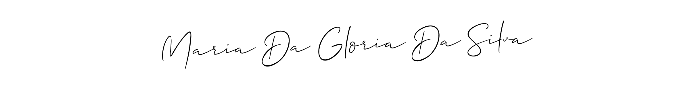 if you are searching for the best signature style for your name Maria Da Gloria Da Silva. so please give up your signature search. here we have designed multiple signature styles  using Allison_Script. Maria Da Gloria Da Silva signature style 2 images and pictures png