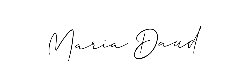 Check out images of Autograph of Maria Daud name. Actor Maria Daud Signature Style. Allison_Script is a professional sign style online. Maria Daud signature style 2 images and pictures png