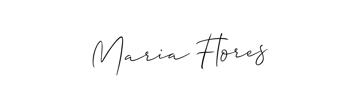 if you are searching for the best signature style for your name Maria Flores. so please give up your signature search. here we have designed multiple signature styles  using Allison_Script. Maria Flores signature style 2 images and pictures png