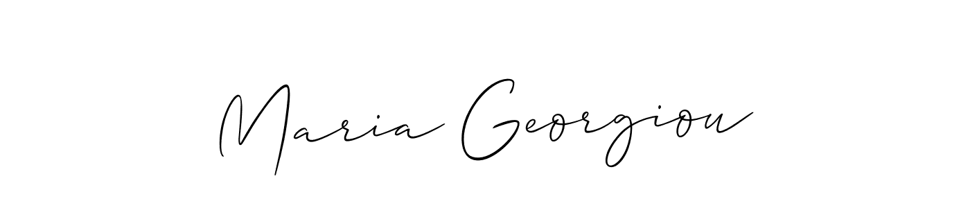 Also You can easily find your signature by using the search form. We will create Maria Georgiou name handwritten signature images for you free of cost using Allison_Script sign style. Maria Georgiou signature style 2 images and pictures png