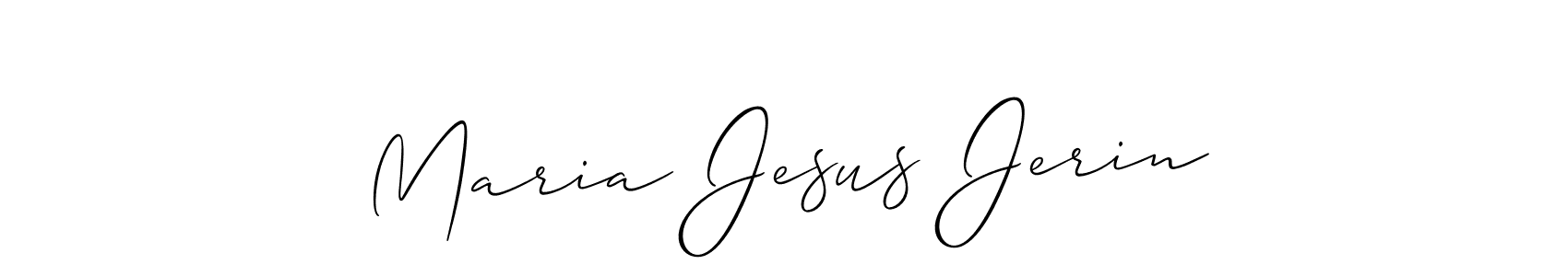 Make a beautiful signature design for name Maria Jesus Jerin. Use this online signature maker to create a handwritten signature for free. Maria Jesus Jerin signature style 2 images and pictures png