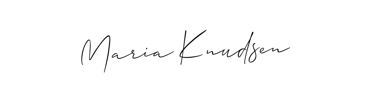 Once you've used our free online signature maker to create your best signature Allison_Script style, it's time to enjoy all of the benefits that Maria Knudsen name signing documents. Maria Knudsen signature style 2 images and pictures png