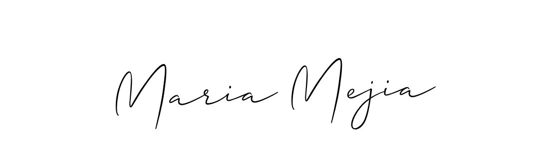 Best and Professional Signature Style for Maria Mejia. Allison_Script Best Signature Style Collection. Maria Mejia signature style 2 images and pictures png