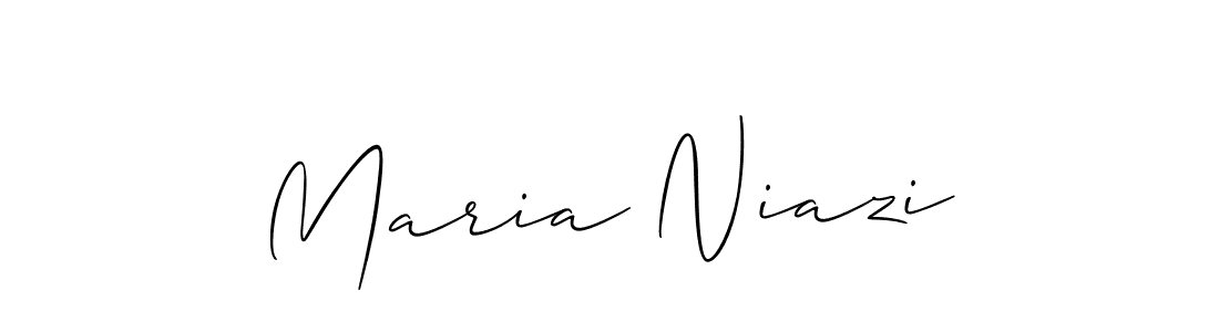 Similarly Allison_Script is the best handwritten signature design. Signature creator online .You can use it as an online autograph creator for name Maria Niazi. Maria Niazi signature style 2 images and pictures png