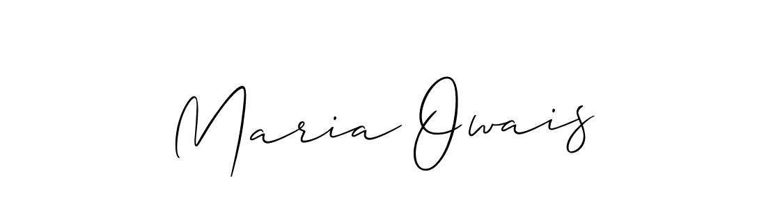 How to Draw Maria Owais signature style? Allison_Script is a latest design signature styles for name Maria Owais. Maria Owais signature style 2 images and pictures png