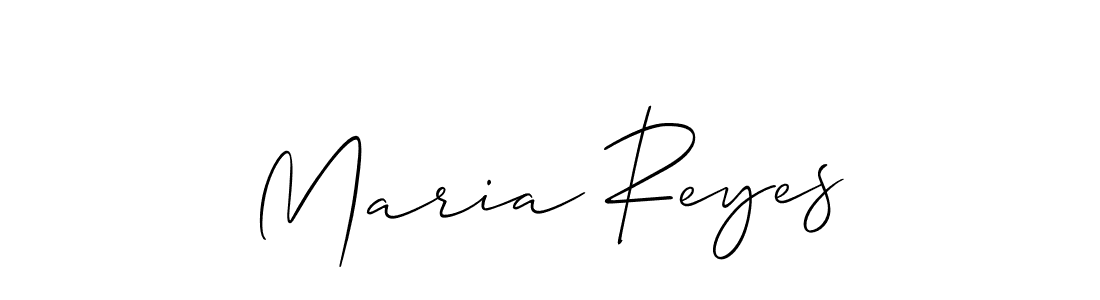 Best and Professional Signature Style for Maria Reyes. Allison_Script Best Signature Style Collection. Maria Reyes signature style 2 images and pictures png