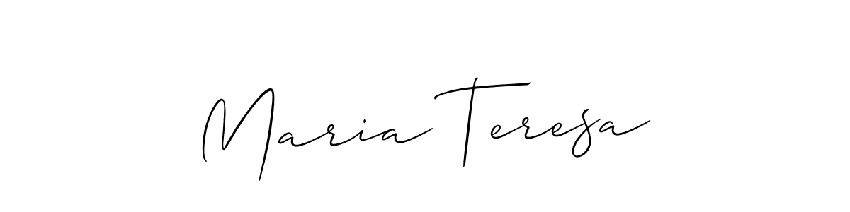 Make a beautiful signature design for name Maria Teresa. Use this online signature maker to create a handwritten signature for free. Maria Teresa signature style 2 images and pictures png