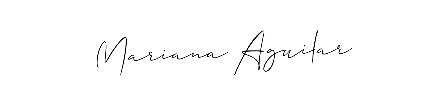 Make a beautiful signature design for name Mariana Aguilar. Use this online signature maker to create a handwritten signature for free. Mariana Aguilar signature style 2 images and pictures png