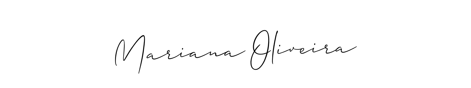 Make a beautiful signature design for name Mariana Oliveira. Use this online signature maker to create a handwritten signature for free. Mariana Oliveira signature style 2 images and pictures png