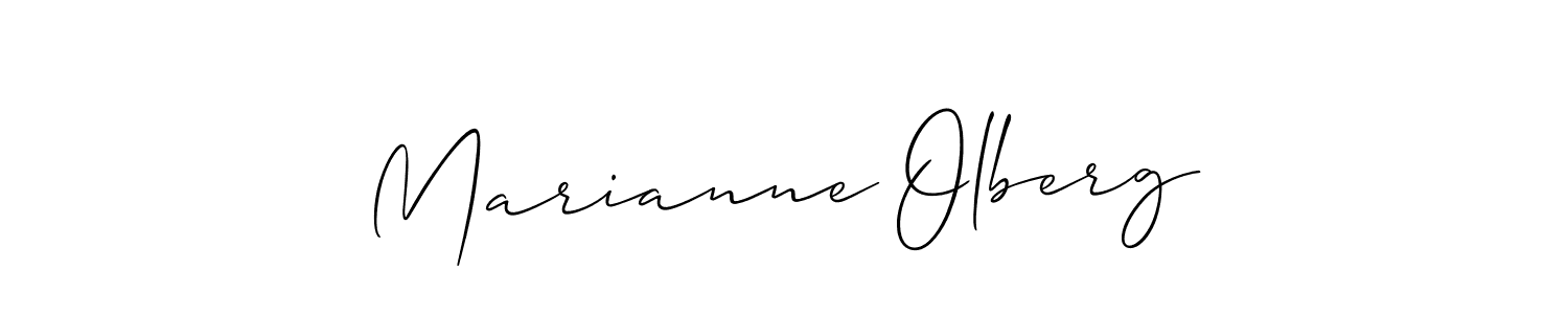 Once you've used our free online signature maker to create your best signature Allison_Script style, it's time to enjoy all of the benefits that Marianne Olberg name signing documents. Marianne Olberg signature style 2 images and pictures png