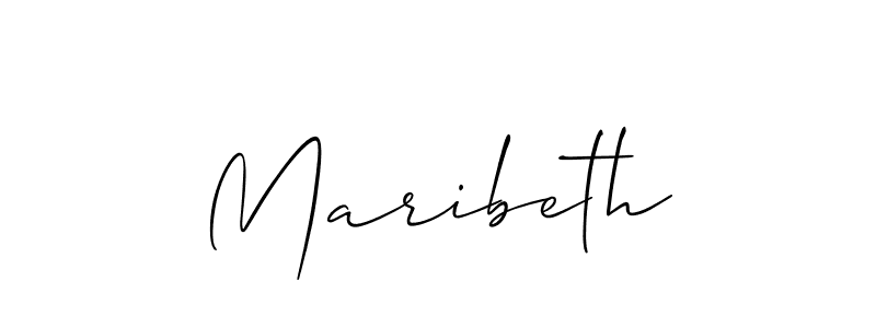 if you are searching for the best signature style for your name Maribeth. so please give up your signature search. here we have designed multiple signature styles  using Allison_Script. Maribeth signature style 2 images and pictures png