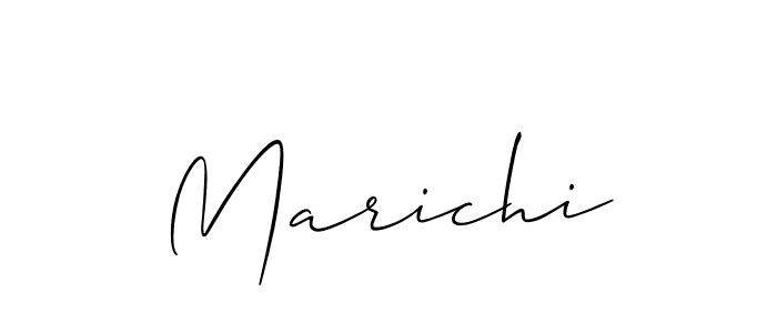 Marichi stylish signature style. Best Handwritten Sign (Allison_Script) for my name. Handwritten Signature Collection Ideas for my name Marichi. Marichi signature style 2 images and pictures png