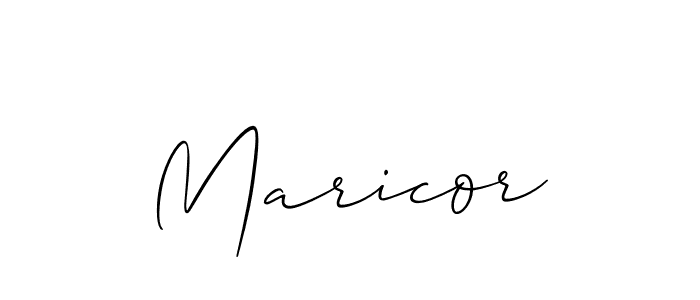 Also You can easily find your signature by using the search form. We will create Maricor name handwritten signature images for you free of cost using Allison_Script sign style. Maricor signature style 2 images and pictures png