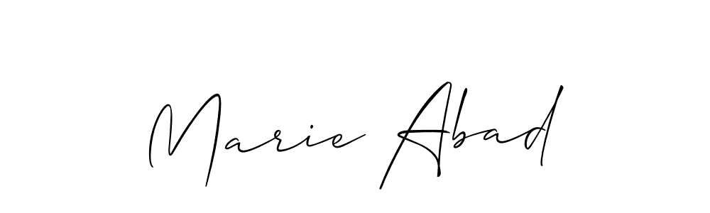 Once you've used our free online signature maker to create your best signature Allison_Script style, it's time to enjoy all of the benefits that Marie Abad name signing documents. Marie Abad signature style 2 images and pictures png