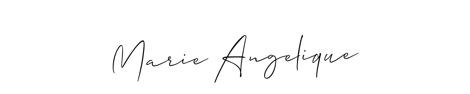 Best and Professional Signature Style for Marie Angelique. Allison_Script Best Signature Style Collection. Marie Angelique signature style 2 images and pictures png