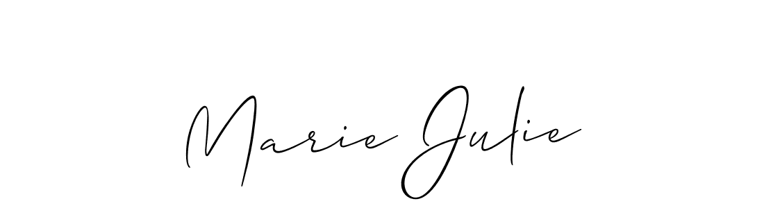 Similarly Allison_Script is the best handwritten signature design. Signature creator online .You can use it as an online autograph creator for name Marie Julie. Marie Julie signature style 2 images and pictures png