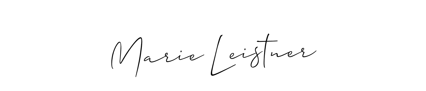 Best and Professional Signature Style for Marie Leistner. Allison_Script Best Signature Style Collection. Marie Leistner signature style 2 images and pictures png