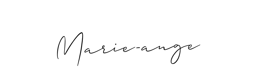 Make a beautiful signature design for name Marie-ange. Use this online signature maker to create a handwritten signature for free. Marie-ange signature style 2 images and pictures png