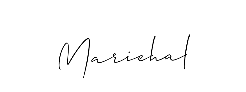 Make a beautiful signature design for name Mariehal. Use this online signature maker to create a handwritten signature for free. Mariehal signature style 2 images and pictures png