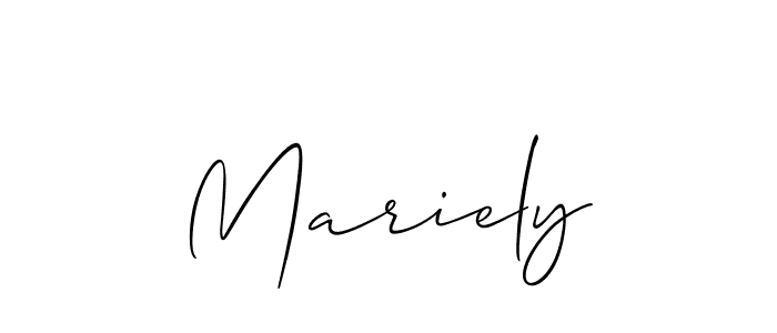 This is the best signature style for the Mariely name. Also you like these signature font (Allison_Script). Mix name signature. Mariely signature style 2 images and pictures png