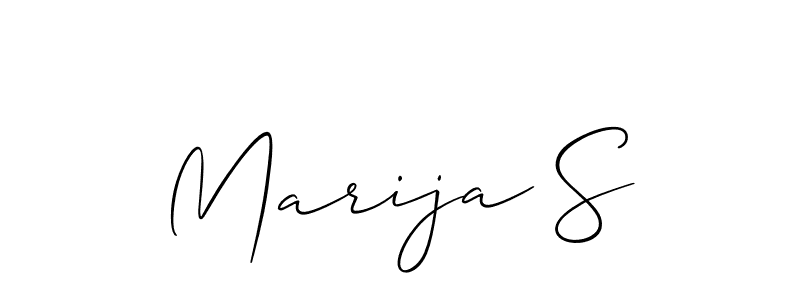 Once you've used our free online signature maker to create your best signature Allison_Script style, it's time to enjoy all of the benefits that Marija S name signing documents. Marija S signature style 2 images and pictures png