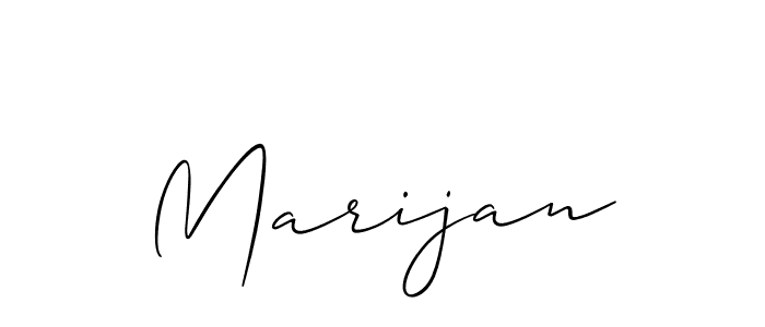 It looks lik you need a new signature style for name Marijan. Design unique handwritten (Allison_Script) signature with our free signature maker in just a few clicks. Marijan signature style 2 images and pictures png