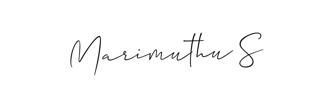 This is the best signature style for the Marimuthu S name. Also you like these signature font (Allison_Script). Mix name signature. Marimuthu S signature style 2 images and pictures png