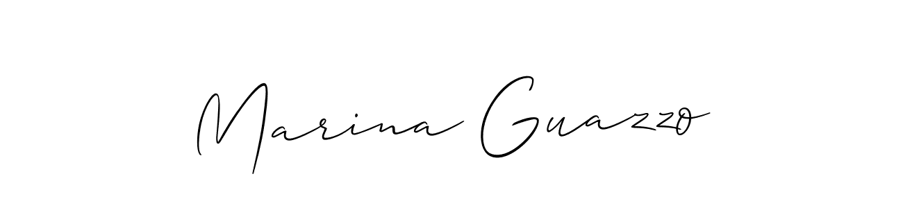Make a beautiful signature design for name Marina Guazzo. Use this online signature maker to create a handwritten signature for free. Marina Guazzo signature style 2 images and pictures png