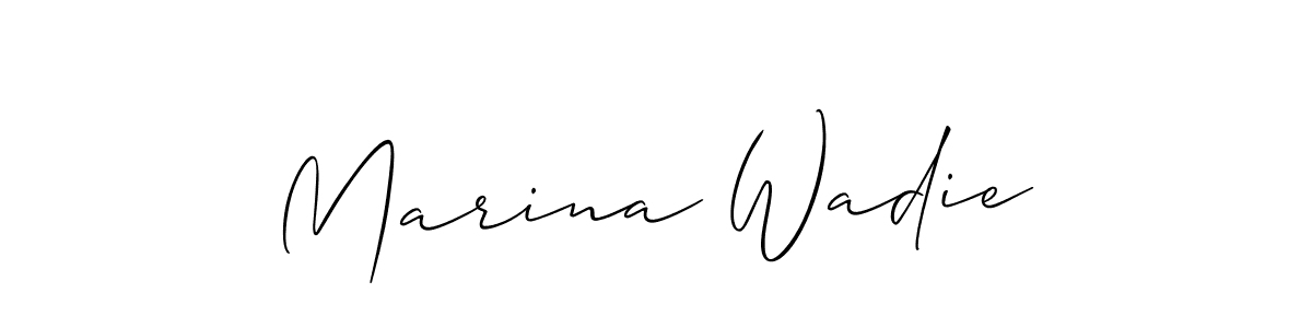 Here are the top 10 professional signature styles for the name Marina Wadie. These are the best autograph styles you can use for your name. Marina Wadie signature style 2 images and pictures png