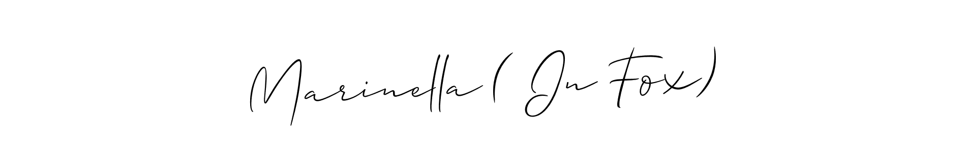 Here are the top 10 professional signature styles for the name Marinella ( In Fox). These are the best autograph styles you can use for your name. Marinella ( In Fox) signature style 2 images and pictures png